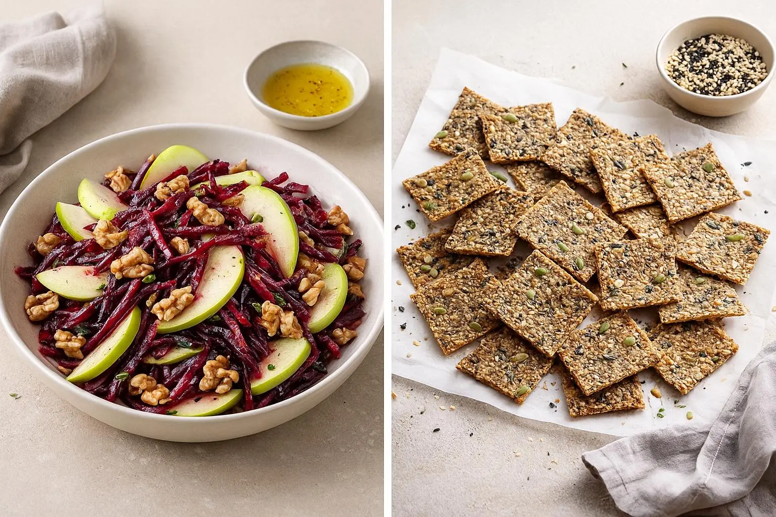 Glutensiz Vegan Kraker